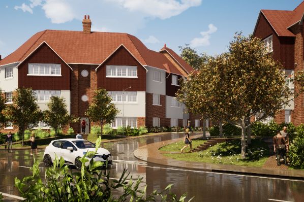 Construction begins at Letchworth Garden City affordable housing project (GB)